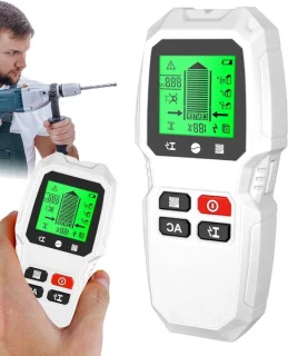 Wandscanner detector metaal hout zoeker wit