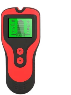 Wandscanner detector - metaaldetector en houtzoeker - rood