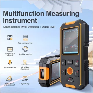 Wandscanner Metaaldetector Draadzoeker - Tweekleurig
