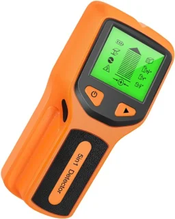 Wandscanner metaaldetector oranje
