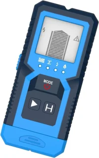 Wandscanner paaldetector blauw