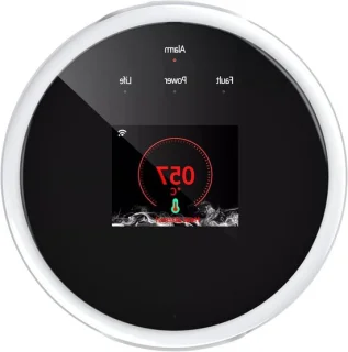 Wifi gasdetector wit