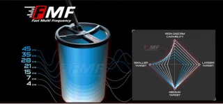 XP Deus II metaaldetector 22 cm FMF schijf zonder hoofdtelefoon