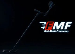 XP Deus II metaaldetector set met WS-6 hoofdtelefoon en 22 cm FMF zoekspoel
