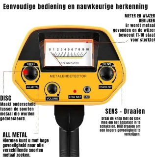 YOR® Metaaldetector voor kinderen