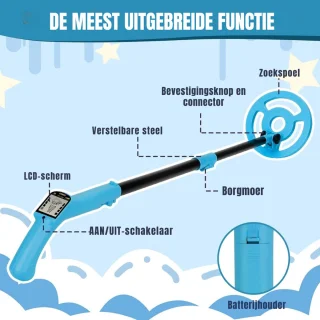 YOR Metaaldetector voor kinderen