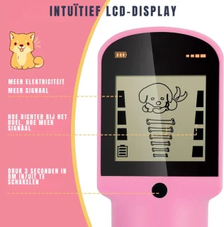 YOR® Metaaldetector voor kinderen - Roze