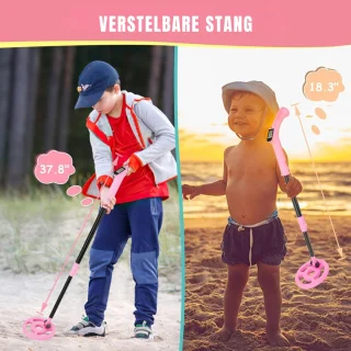 YOR® Metaaldetector voor kinderen - Roze