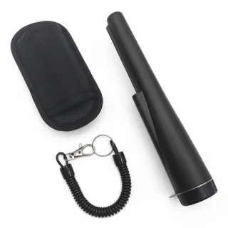 Zaltino handheld metaaldetector, waterdicht, 12 kHz, zwart