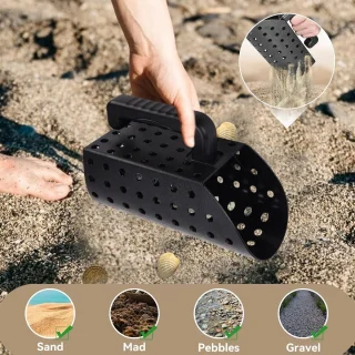 Zand Scoop ABS voor Metaaldetectie en Scheppen