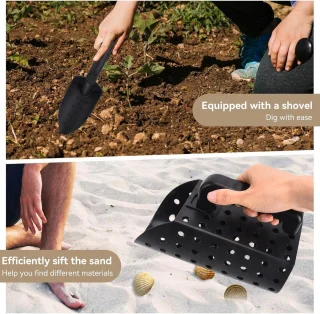 Zand Scoop ABS voor Metaaldetectie en Scheppen