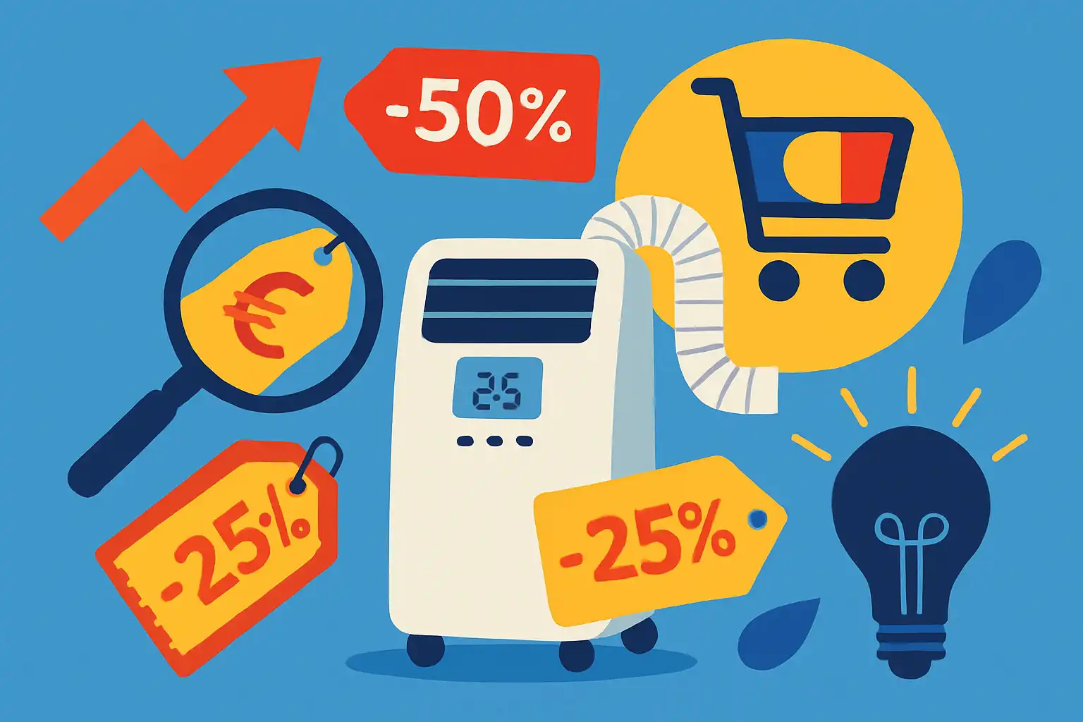 Action, Lidl of bouwmarkt: zo prik je door aanbiedingen voor mobiele airco’s heen en kies je slim