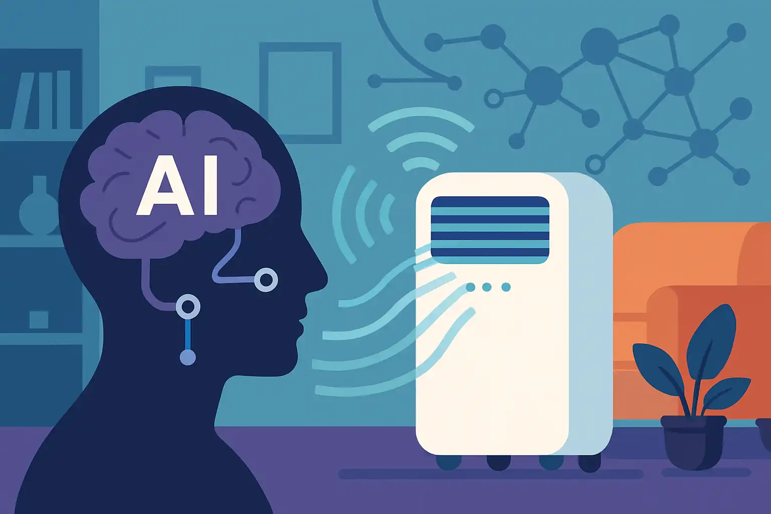 AI in je woonkamer: hoe next-gen mobiele airco’s zich automatisch aanpassen aan jouw leefpatroon