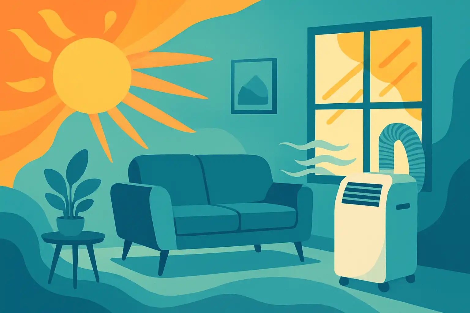 Hitte-proof interieur: zo richt je je huis in voor maximale koelte met een mobiele airco