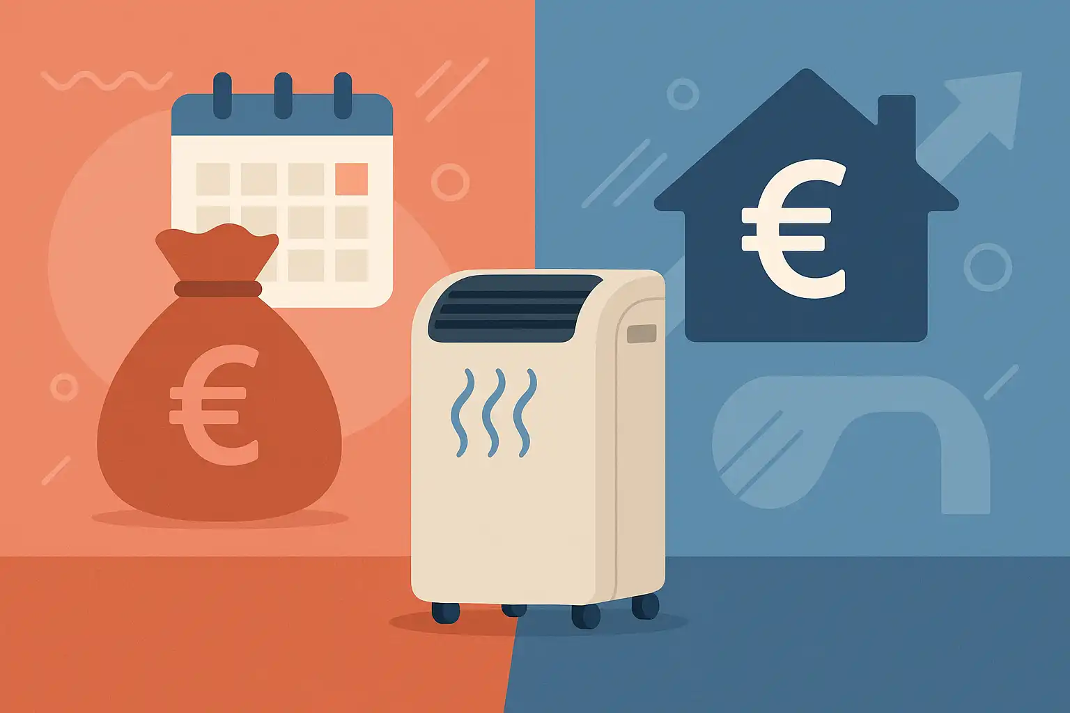 Huren versus kopen: wat is voordeliger als je maar kort een mobiele airco nodig hebt?