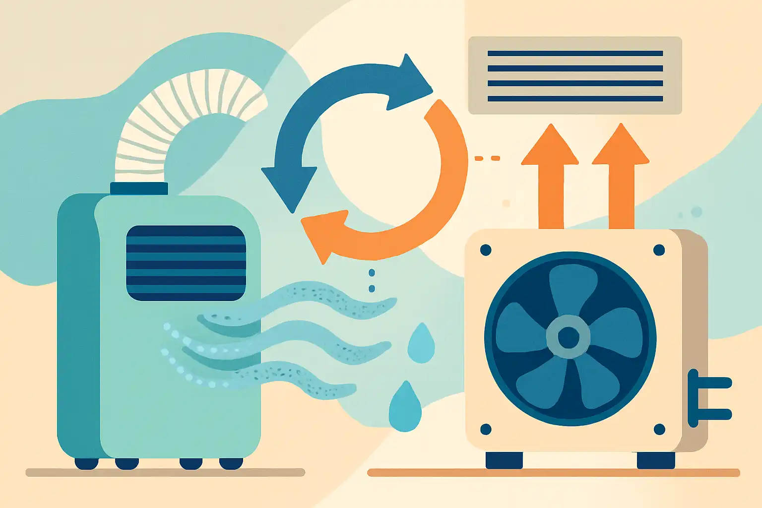 Mobiele airco en mechanische ventilatie: zo werken ze samen zonder vocht- en ventilatieproblemen
