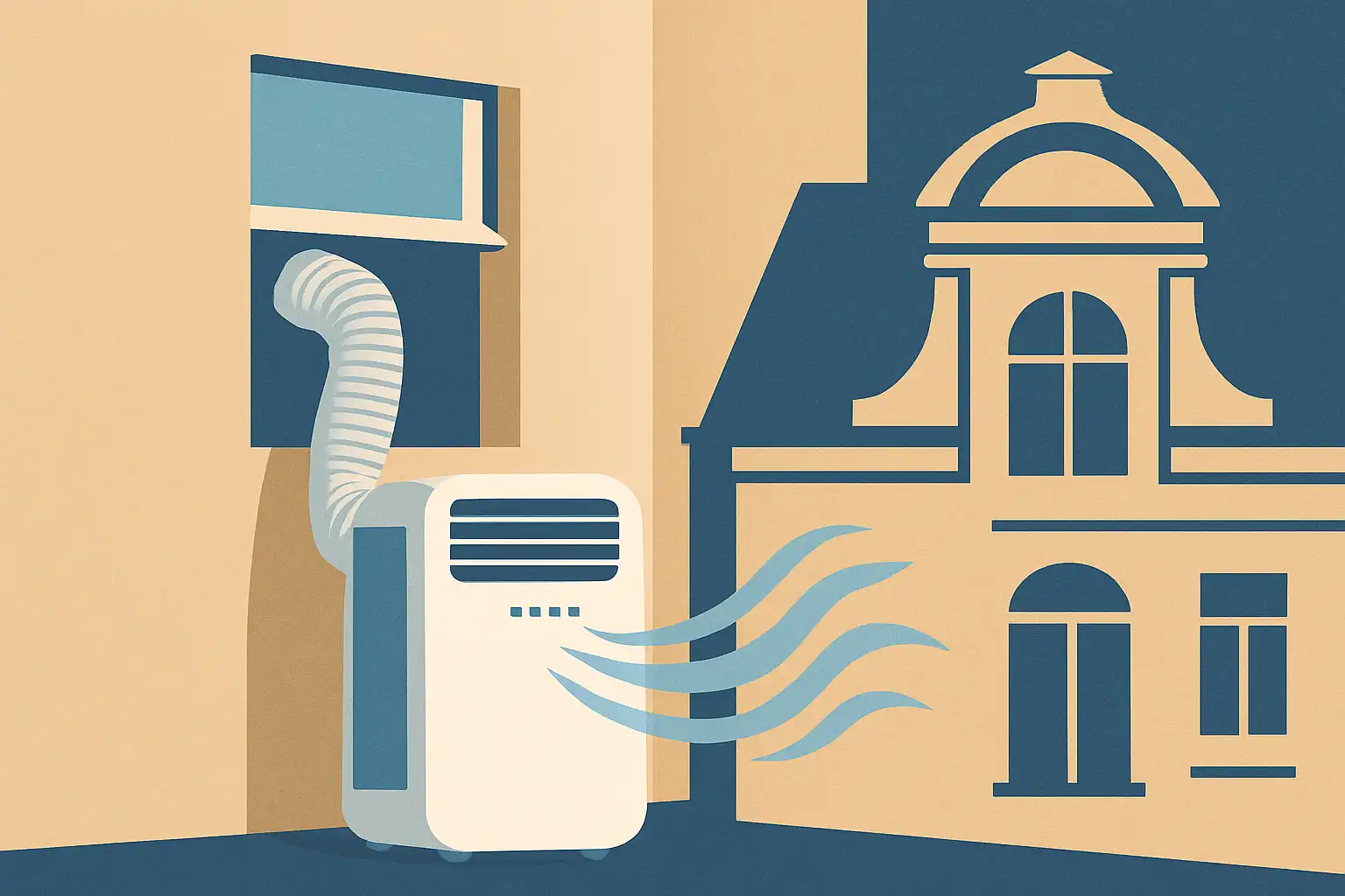 Mobiele airco's in rijksmonumenten en beschermde panden: koeloplossingen zonder te boren of verbouwen