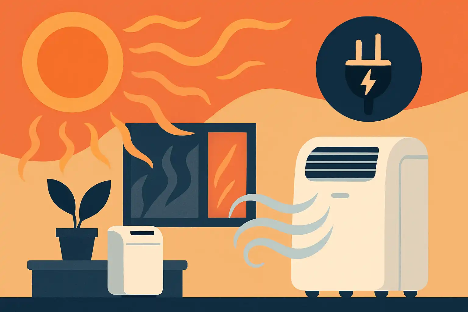 Stroomuitval tijdens de hittegolf? zo blijf je koel met je mobiele airco