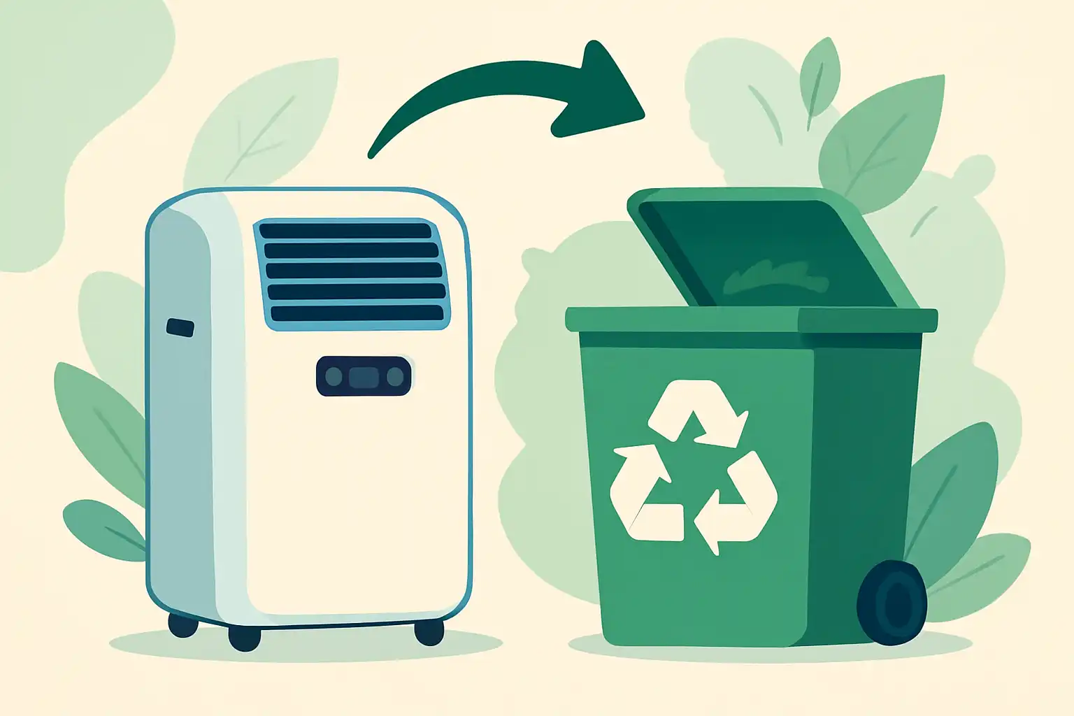 Waar gaat je oude mobiele airco heen? zo lever je hem duurzaam in