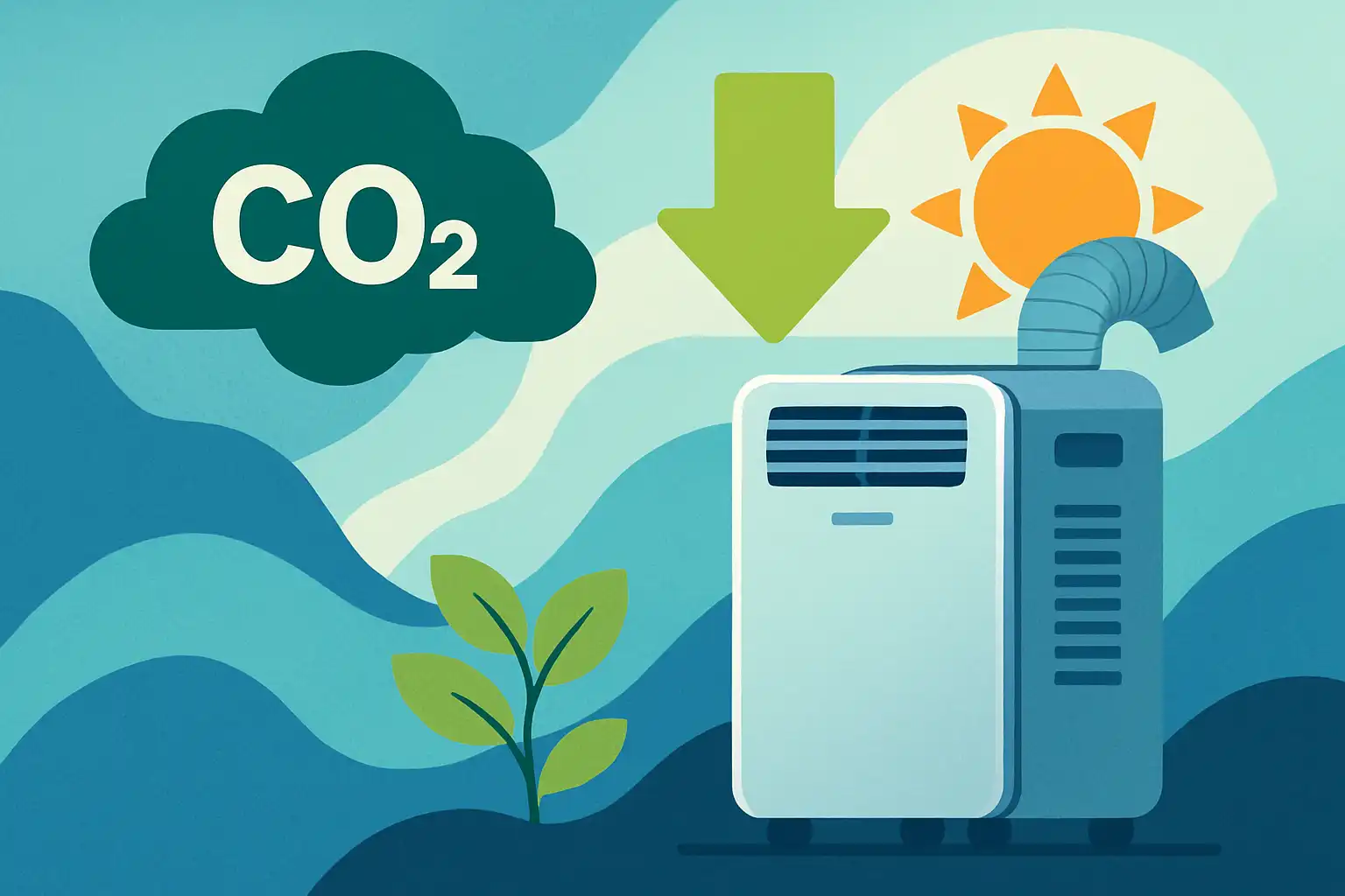 Wat is de echte CO2-voetafdruk van je mobiele airco (en hoe verlaag je hem)