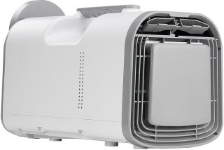 De Mobiele Airconditioner met 4250 BTU, 3 Snelheidsinstellingen en 24-uurs timer, Bediening met Afstandsbediening, Temperatuurbereik van 16-32 °C, Afmetingen: 510x270x315 mm in één oogopslag