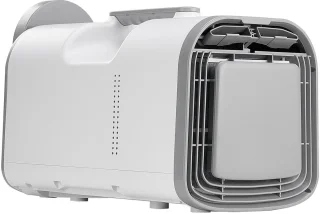 Mobiele Airconditioner met 4250 BTU, 3 Snelheidsinstellingen en 24-uurs timer, Bediening met Afstandsbediening, Temperatuurbereik van 16-32 °C, Afmetingen: 510x270x315 mm