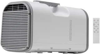 Mobiele Airconditioner met 4250 BTU, 3 Snelheidsinstellingen en 24-uurs timer, Bediening met Afstandsbediening, Temperatuurbereik van 16-32 °C, Afmetingen: 510x270x315 mm