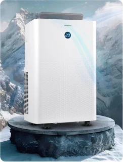 Mobiele airco 5-in-1 met 14000 BTU - Koelen, verwarmen, ontvochtigen en ventileren