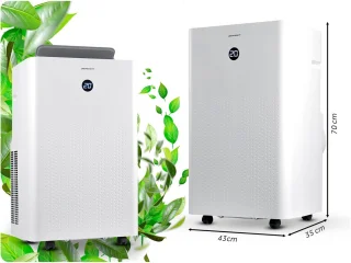 Mobiele airco 5-in-1 met 14000 BTU - Koelen, verwarmen, ontvochtigen en ventileren