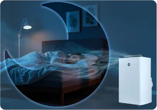 Mobiele airco 5-in-1 met 14000 BTU - Koelen, verwarmen, ontvochtigen en ventileren