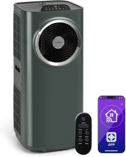 Mobiele airconditioning 3-in-1 met WiFi bediening - 10.000 BTU voor kamers tot 49 m²