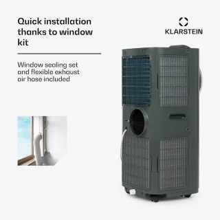 Mobiele airconditioning 3-in-1 met WiFi bediening - 10.000 BTU voor kamers tot 49 m²