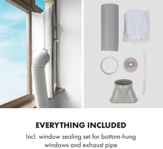 Mobiele airconditioning 3-in-1 met WiFi bediening - 10.000 BTU voor kamers tot 49 m²