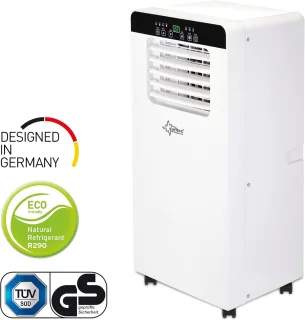 Mobiele Airconditioner 3-in-1 voor Ruimten tot 25 m² | Koelen, Ontvochtigen en Ventileren | Eco Vriendelijk Koelmiddel | 7000 BTU/h