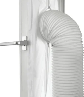 Duux North 12K BTU/u Grijs - Smart Mobiele Airco - Mobiele Airconditioning Inclusief Raamafdichtingsset