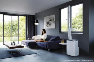 AEG AXP26U338BW Mobiele Airco Wit