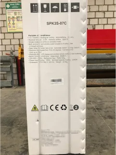 Airco 3-in-1 Mobiele Verdampingsluchtkoeler 18 m² Energy A