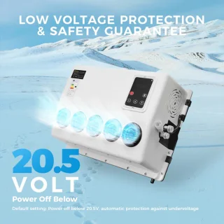Airconditioner 10000 BTU 12V voor RV, camper, vrachtwagen en boot