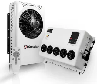 Airconditioner 10000 BTU 24V voor RV, camper, vrachtwagen, boot