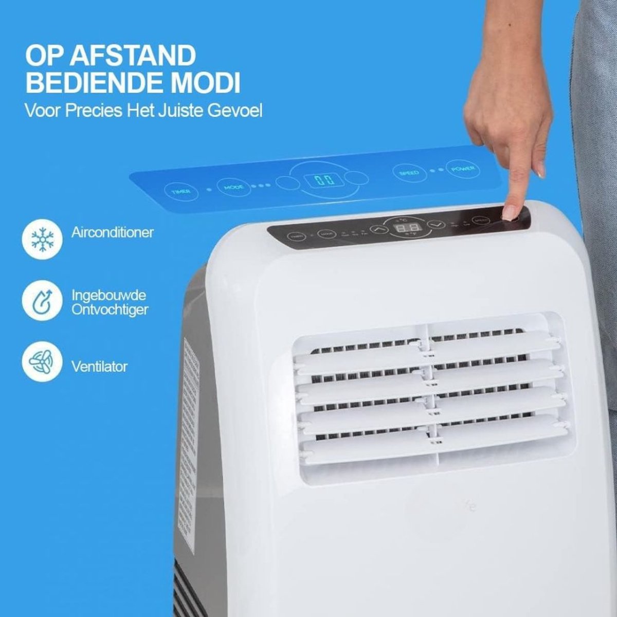 Wat vinden we goed aan de Airconditioner Mobiele 12.000 BTU