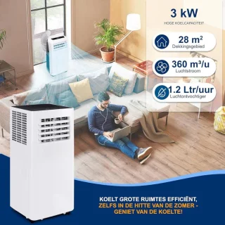 Airconditioner Mobiele Airco 10.000 BTU
