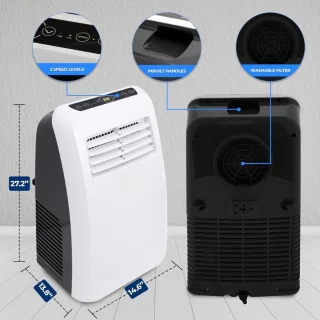 Airconditioner Portable 8,000 BTU