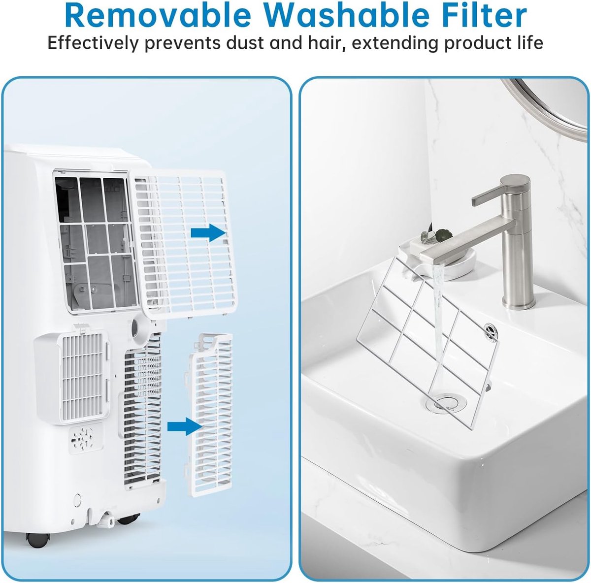 Airconditioning 3-in-1 12000 BTU Wit inclusief Afstandsbediening