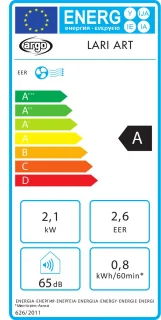 Argoclima Argo Lari Art mobiele airconditioner wit