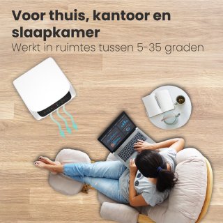 Auronic Mobiele Airco 10.000 BTU 4-in-1