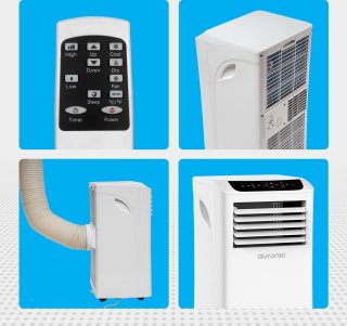 Auronic Mobiele Airco 10.000 BTU 4-in-1