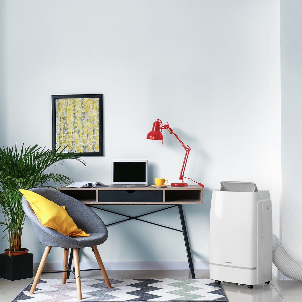 Auronic Mobiele Airco 12000 BTU 4-in-1