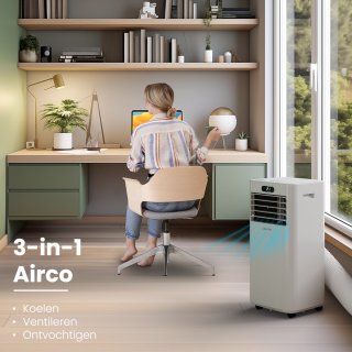 Auronic Mobiele Airco 7000 BTU 3-in-1