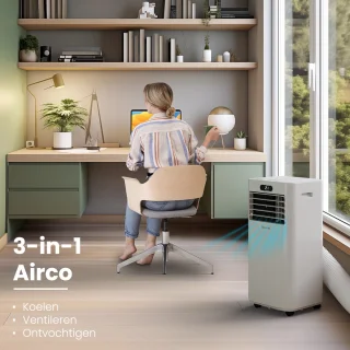 Auronic Mobiele Airco 7000 BTU 3-in-1