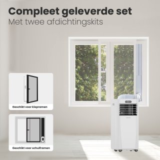 Auronic Mobiele Airco 7000 BTU 3-in-1